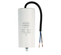 EDI-TRONIC condensador de arranque de motor de 80µF 450V cable de enchufe M8 cable