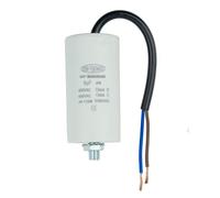EDI-TRONIC condensador de arranque de motor de 8µF 450V cable de enchufe M8 cable