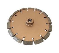 Cuchilla de 7 pulgadas para hormigón curado, reparación de asfalto o ensanchamiento de juntas, 0.4 pulgadas de ancho, eje roscado de 5/8"-11