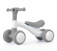 Edibaby, Triciclo Bebé 1 Año | Correpasillos Ligero | Primera Bicicleta de Equilibrio para Bebés | Bici sin Pedales | Juguete Niño 1-2 Años Ideal como Regalo (Gris)