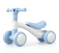 Edibaby, Triciclo Bebé 1 Año | Correpasillos Ligero | Primera Bicicleta de Equilibrio para Bebés | Bici sin Pedales | Juguete Niño 1-2 Años Ideal como Regalo (Azul)