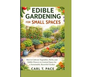 EDIBLE GARDENING FOR SMALL SPACES: How to Cultivate Vegetables, Herbs, and Edible Flowers in Limited Space for a Sustainable, Beautiful Garden