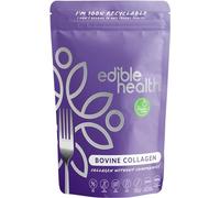Edible Health Colágeno Bovino Hidrolizado 400g - Tipos 1 y 3 Péptidos, 18 Aminoácidos para Piel Cabello Uñas Articulaciones, Paleo Keto Kosher Halal