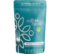 Edible Health Colágeno Marino Hidrolizado en Polvo - Péptidos Bioactivos, Sin Carbohidratos, Para Piel, Cabello, Huesos, Articulaciones, 400g, 30 Días