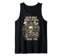 Edible Plants Dark Humor Poison Garden Funny Botanical Humor Camiseta sin Mangas