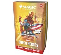 Edición de coleccionista del mazo de Commander de Magic: The Gathering | Marvel Super Heroes - Vengadores, ¡reuníos! (Versión en Inglés)