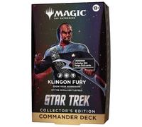 Edición de coleccionista del mazo de Commander de Magic: The Gathering | Star Trek: Klingon Fury (Versión en Inglés)