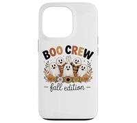 Edición de otoño de Boo Crew, Lindos Fantasmas y Divertidos Halloween Carcasa para iPhone 13 Pro