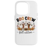 Edición de otoño de Boo Crew, Lindos Fantasmas y Divertidos Halloween Carcasa para iPhone 14 Pro