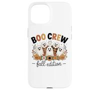 Edición de otoño de Boo Crew, Lindos Fantasmas y Divertidos Halloween Carcasa para iPhone 15