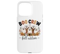 Edición de otoño de Boo Crew, Lindos Fantasmas y Divertidos Halloween Carcasa para iPhone 15 Pro MAX