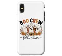 Edición de otoño de Boo Crew, Lindos Fantasmas y Divertidos Halloween Carcasa para iPhone X/XS