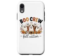 Edición de otoño de Boo Crew, Lindos Fantasmas y Divertidos Halloween Carcasa para iPhone XR