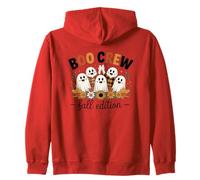 Edición de otoño de Boo Crew, Lindos Fantasmas y Divertidos Halloween Sudadera con Capucha
