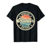Edición Especial de Cazador Divertida Diciendo Primer Nombre Camiseta