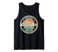 Edición Especial de Cazador Divertida Diciendo Primer Nombre Camiseta sin Mangas