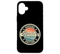 Edición Especial de Cazador Divertida Diciendo Primer Nombre Carcasa para iPhone 16 Plus
