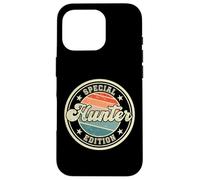 Edición Especial de Cazador Divertida Diciendo Primer Nombre Carcasa para iPhone 16 Pro