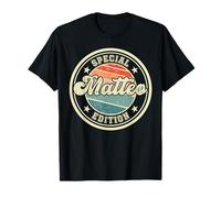 Edición Especial de Matteo Funny Digo el Primer Nombre Camiseta