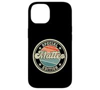 Edición Especial de Matteo Funny Digo el Primer Nombre Carcasa para iPhone 14