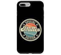Edición Especial de Matteo Funny Digo el Primer Nombre Carcasa para iPhone 7 Plus/8 Plus