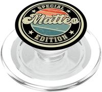 Edición Especial de Matteo Funny Digo el Primer Nombre PopSockets PopGrip para MagSafe