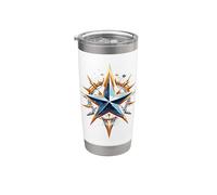 Edición especial de Rock Star Rise Divine Protection For All Vaso térmico de acero inoxidable de doble pared