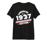 Edición Especial Limitada Birthday Born in 1937 Camiseta Premium