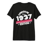 Edición Especial Limitada Birthday Born in 1937 Camiseta Premium