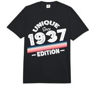 Edición Especial Limitada Birthday Born in 1937 Comfort Colors Adult Heavyweight T-Shirt
