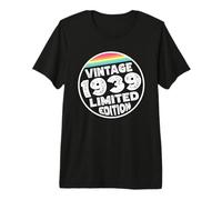 Edición Especial Limitada Birthday Born in 1939 Camiseta Premium