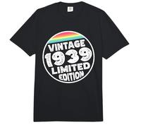 Edición Especial Limitada Birthday Born in 1939 Comfort Colors Adult Heavyweight T-Shirt