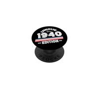Edición Especial Limitada Birthday Born in 1940 PopSockets PopGrip Adhesivo