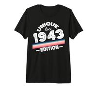 Edición Especial Limitada Birthday Born in 1943 Camiseta Premium