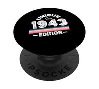 Edición Especial Limitada Birthday Born in 1943 PopSockets PopGrip Adhesivo