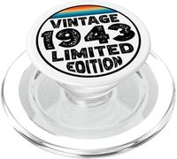 Edición Especial Limitada Birthday Born in 1943 PopSockets PopGrip para MagSafe