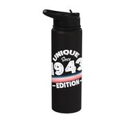 Edición especial limitada Birthday Born in 1943 Stainless Steel Insulated Water Bottle