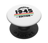 Edición Especial Limitada Birthday Born in 1945 PopSockets PopGrip Adhesivo