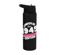 Edición especial limitada Birthday Born in 1945 Stainless Steel Insulated Water Bottle