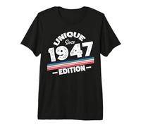 Edición Especial Limitada Birthday Born in 1947 Camiseta Premium