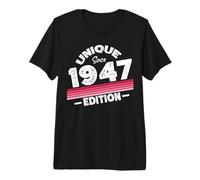 Edición Especial Limitada Birthday Born in 1947 Camiseta Premium