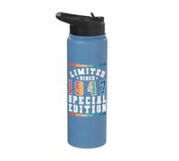 Edición especial limitada Birthday Born in 1947 Stainless Steel Insulated Water Bottle