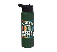 Edición especial limitada Birthday Born in 1947 Stainless Steel Insulated Water Bottle