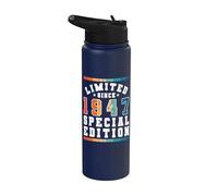 Edición especial limitada Birthday Born in 1947 Stainless Steel Insulated Water Bottle