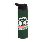 Edición especial limitada Birthday Born in 1947 Stainless Steel Insulated Water Bottle