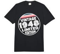 Edición Especial Limitada Birthday Born in 1948 Comfort Colors Adult Heavyweight T-Shirt