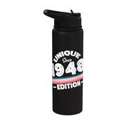 Edición especial limitada Birthday Born in 1948 Stainless Steel Insulated Water Bottle