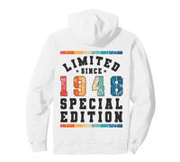 Edición Especial Limitada Birthday Born in 1948 Sudadera con Capucha