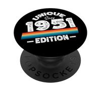 Edición Especial Limitada Birthday Born in 1951 PopSockets PopGrip Adhesivo