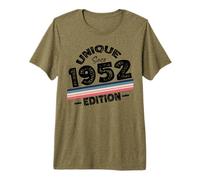 Edición Especial Limitada Birthday Born in 1952 Camiseta Premium